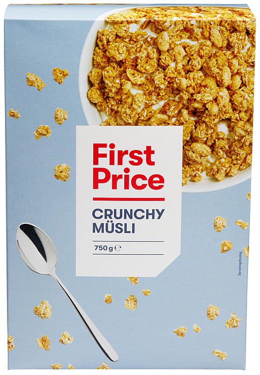 Musli Crunchy First price 6x750 g