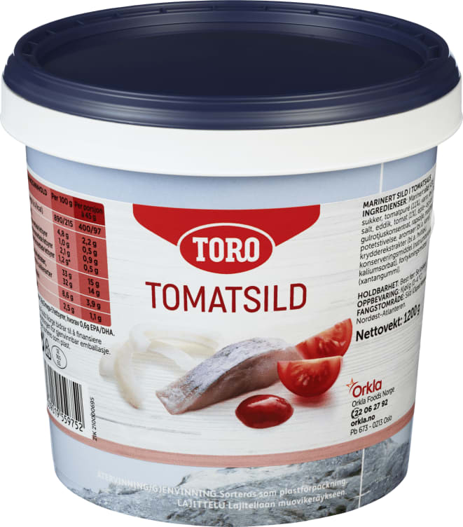 Tomatsild 1,2kg Orkla (x)