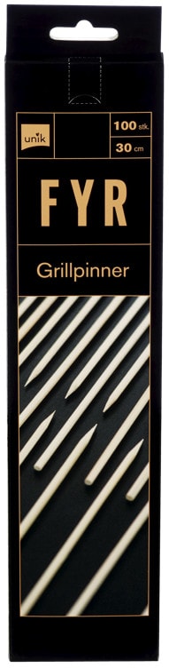 Grillpinner 30 cm 24x100 stk(x)