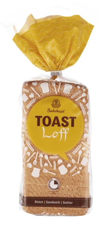 Toast loff skåret 7x660g Bakehuset(x)
