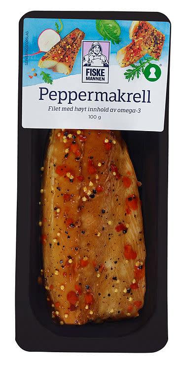 Pepper makrell varmrøkt 8x100 gr(x)