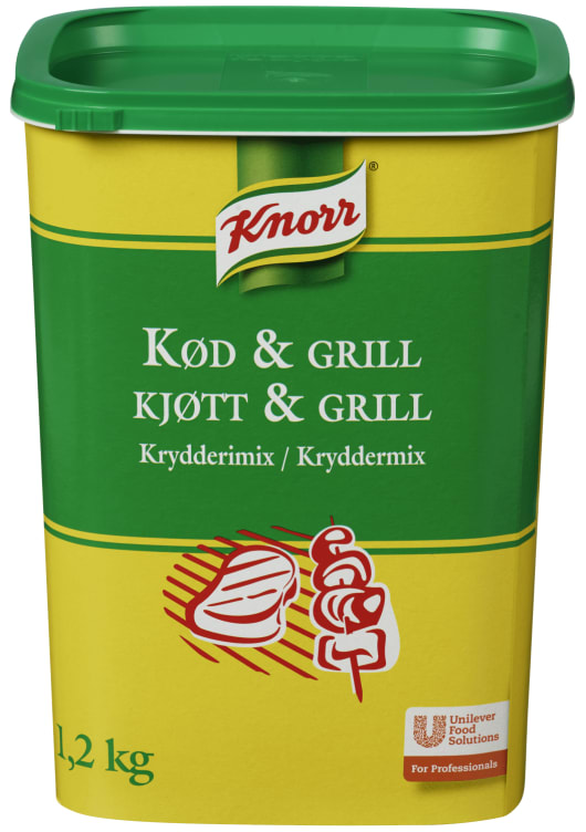 Kjøtt & Grill allkrydder 3 x1,2kg Knorr***