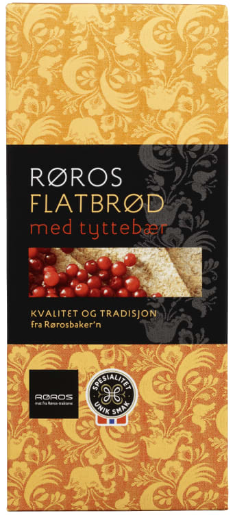 Flatbrød m/Tyttebær12x190 gr(x) Røros