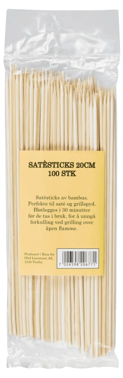 Satesticks bambus 100 stk(x)