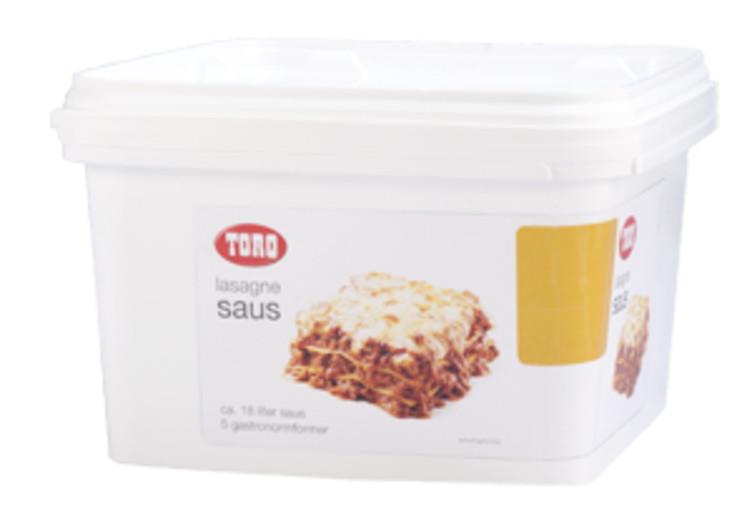 Lasagne saus pulver 2x18 liter(x) Toro