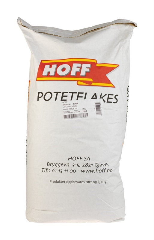 Potetflakes Hoff 15 sekk(x)