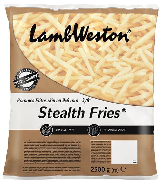 Stealth Fries Skin on 4x2,5kg Lamp Weston(x)