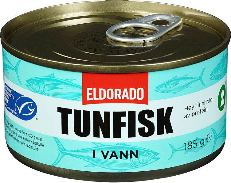 Tunfisk i vann 12x185g