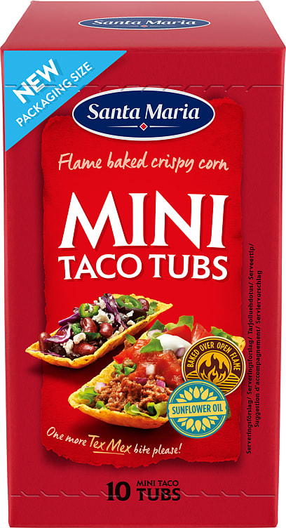 Taco Tubes mini 10x86g Santa Maria (x)