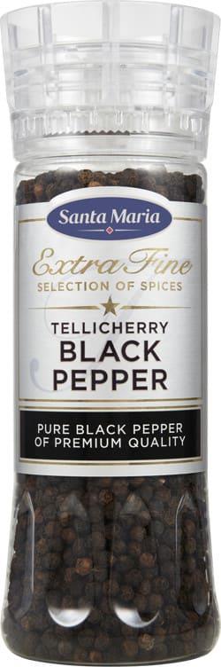 Black Pepper m/kvern 6x210g Santa Maria(x)