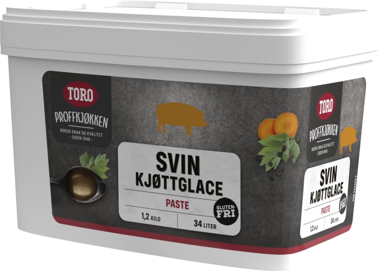 Kjøttglace svin pasta 1,2 kg Toro