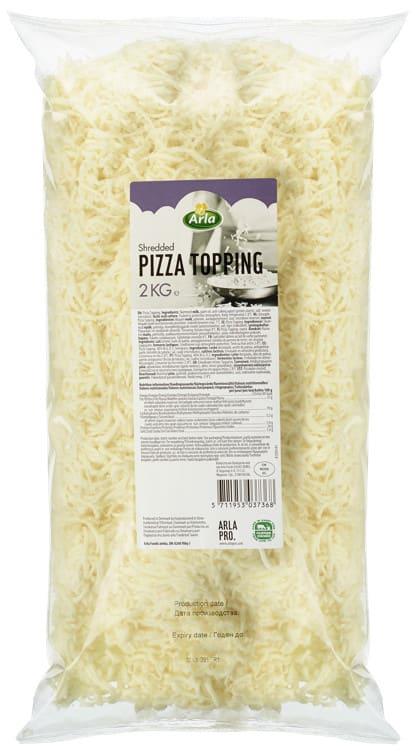 Pizzatopping 6x2kg Arla