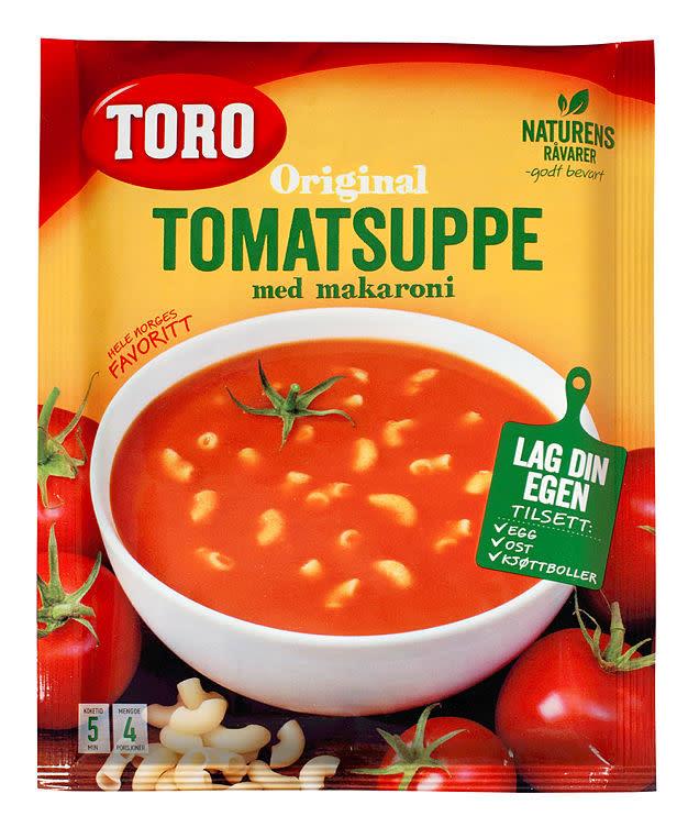 Tomatsuppe makaroni 14x119gr Toro