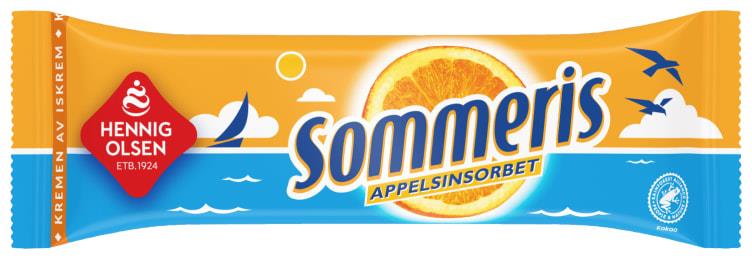 Sommer is appelsin sorbet 42x90ml Henning olsen(x)