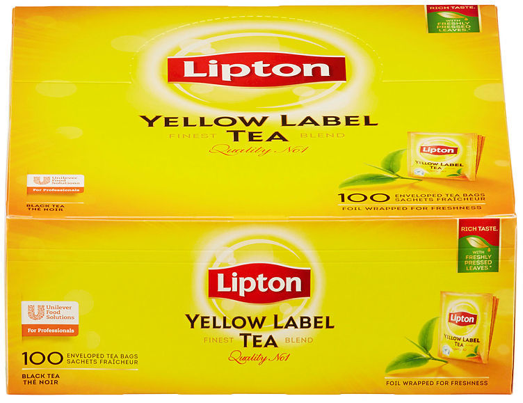 Lipton Yellow label 120 poser