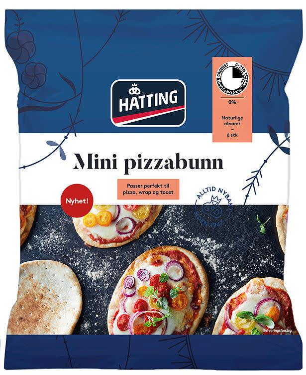 Pizzabunn Mini 12x6stk Hatting(x)