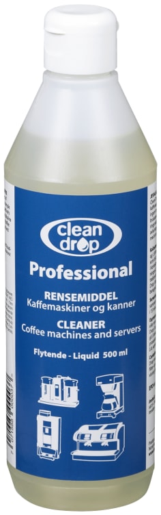 Rensemiddel kaffemaskin clean drop 500 ml