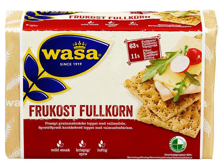 Knekkebrød Wasa Frukost Fullkorn 12x320g(x)