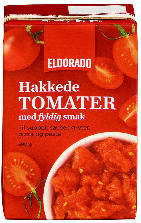 **Tomater hakkede 16x390g Eldorado