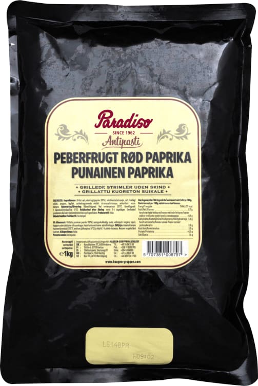 Paprika Grillet 6x1kg Paradiso(x)