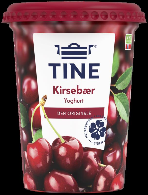 Tine Yoghurt Kirsebær 6x500gr(x)