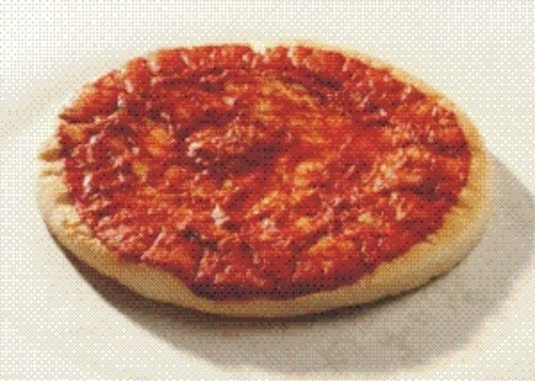 Pizzabunner m/saus lettstekt 7x30 cm 360g Slåtto
