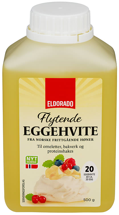 Eggehvite 6x500g Eldorado (x) ca 16 eggehviter