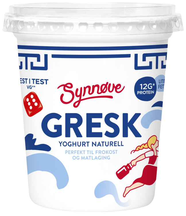 Gresk Yoghurt Naturell 6x 350g Syn.F.(x)