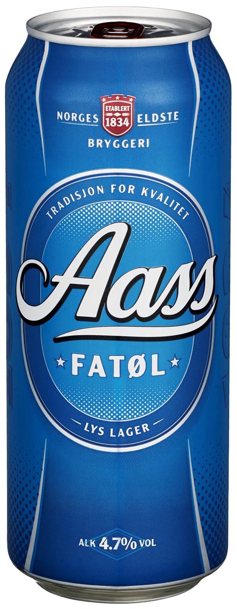 Aass Fatøl 0.5 ltr 6pk x 4(x)