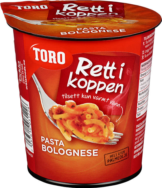 R.I.K Pasta Bolognese 6x66g Toro