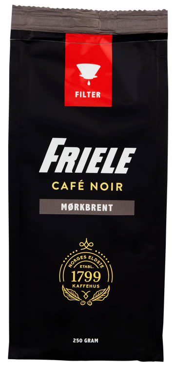 Cafe Noir filtermalt fairt 24x250g Friele(x)