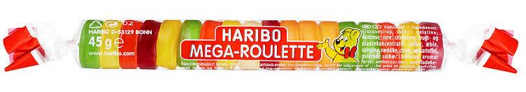 Mega Roulette Fruit 40x45g Haribo(x)